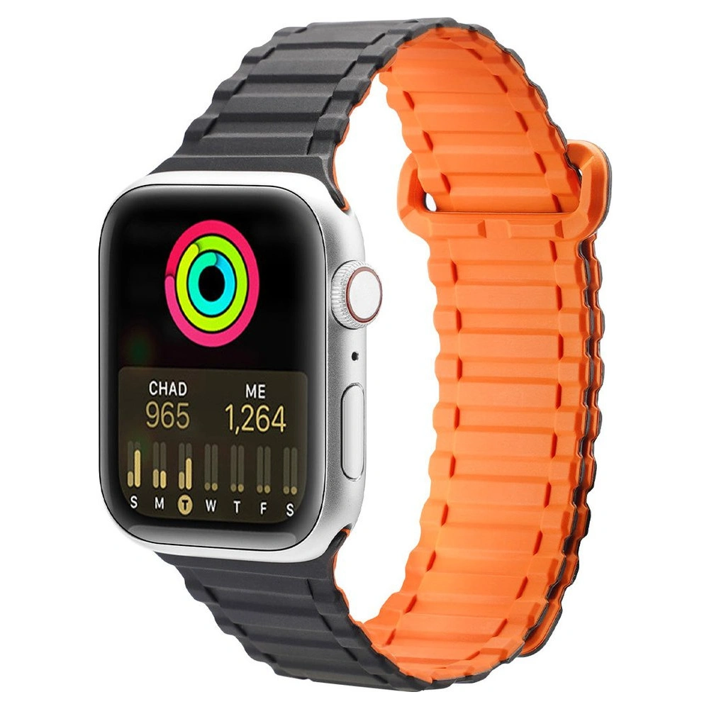 Hurtownia GSM - Dux Ducis Pánt Páncél Apple Watch 4/5/6/7/SE/8/9/Ultra 44/45/49mm fekete-narancssárga - DDS1592 - {ean13} - Hurt