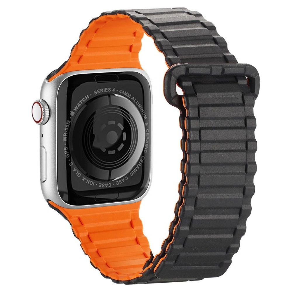 Hurtownia GSM - Dux Ducis Pánt Páncél Apple Watch 4/5/6/7/SE/8/9/Ultra 44/45/49mm fekete-narancssárga - DDS1592 - {ean13} - Hurt