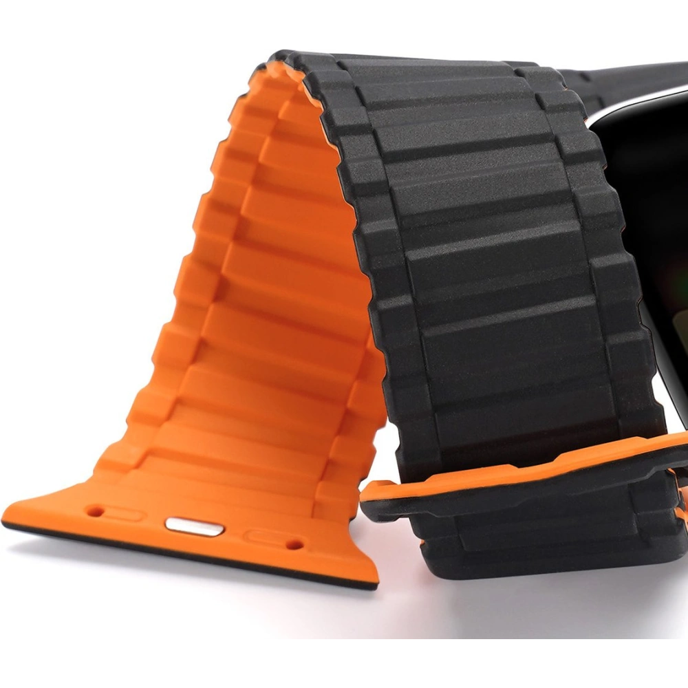 Hurtownia GSM - Dux Ducis Pánt Páncél Apple Watch 4/5/6/7/SE/8/9/Ultra 44/45/49mm fekete-narancssárga - DDS1592 - {ean13} - Hurt