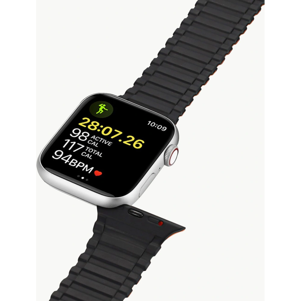 Hurtownia GSM - Dux Ducis Pánt Páncél Apple Watch 4/5/6/7/SE/8/9/Ultra 44/45/49mm fekete-narancssárga - DDS1592 - {ean13} - Hurt