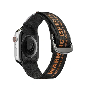 Hurtownia GSM - Dux Ducis Strap Outdoor Apple Watch 4/5/6/7/SE/8/9/Ultra 44/45/49mm fekete-narancs - DDS1596 - {ean13} - Hurt