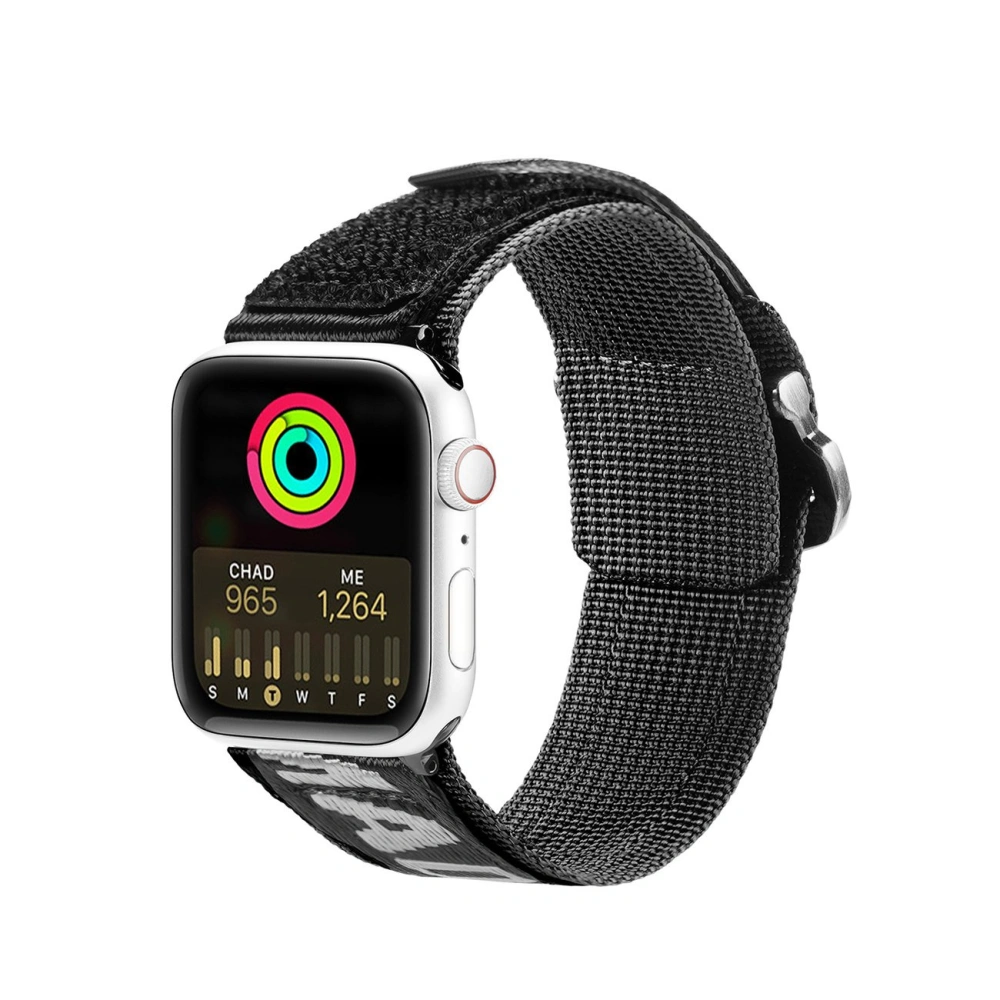 Hurtownia GSM - Dux Ducis Strap Outdoor für Apple Watch 4/5/6/7/SE/8/9/Ultra 44/45/49mm schwarz-silber - DDS1597 - {ean13} - Hurt