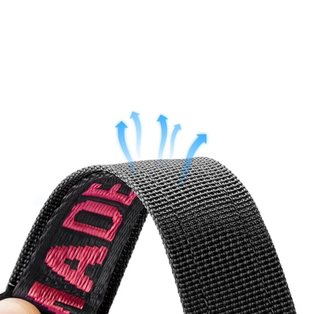 Hurtownia GSM - Pasek Dux Ducis Strap Outdoor Apple Watch 4/5/6/7/SE/8/9/Ultra 44/45/49mm czarno-czerwony - DDS1598 - {ean13} - Hurt