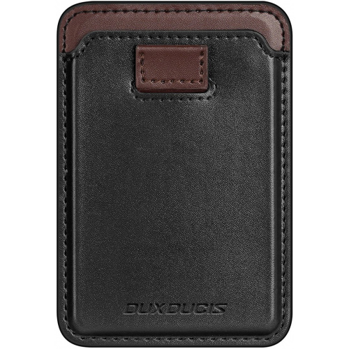 Hurtownia DuxDucis - 6934913035481 - DDS1601 - Kieszeń na karty Dux Ducis Magnetic Leather Wallet MagSafe do iPhone Anti-RFID czarne - B2B homescreen