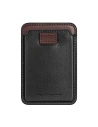 Kieszeń na karty Dux Ducis Magnetic Leather Wallet MagSafe do iPhone Anti-RFID czarne