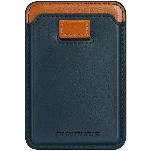 Hurtownia DuxDucis - 6934913035498 - DDS1602 - Kieszeń na karty Dux Ducis Magnetic Leather Wallet MagSafe do iPhone Anti-RFID niebieskie - B2B homescreen