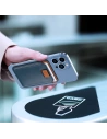 Hurtownia GSM - Kieszeń na karty Dux Ducis Magnetic Leather Wallet MagSafe do iPhone Anti-RFID niebieskie - DDS1602 - {ean13} - Hurt
