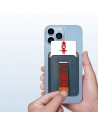Hurtownia GSM - Kapsa na karty Dux Ducis Magnetic kožená peněženka MagSafe pro iPhone Anti-RFID modrá - DDS1602 - {ean13} - Hurt