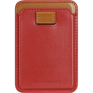 Hurtownia GSM - Kártyatartó Dux Ducis Magnetic Bőr Pénztárca MagSafe iPhone-hoz Anti-RFID piros - DDS1603 - {ean13} - Hurt