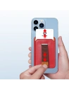 Hurtownia GSM - Kártyatartó Dux Ducis Magnetic Bőr Pénztárca MagSafe iPhone-hoz Anti-RFID piros - DDS1603 - {ean13} - Hurt