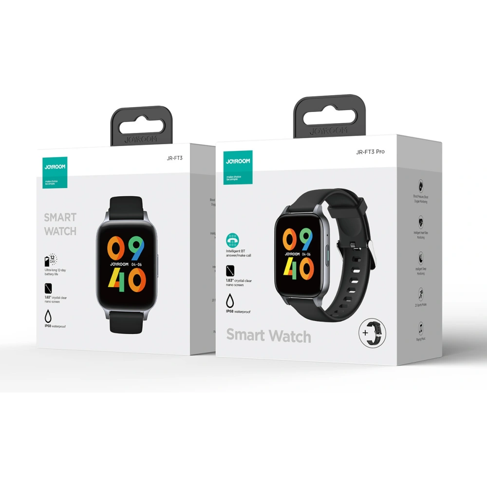 Hurtownia GSM - Smartwatch Joyroom Fit-Life Pro tmavě šedý (JR-FT3) - JYR596 - {ean13} - Hurt
