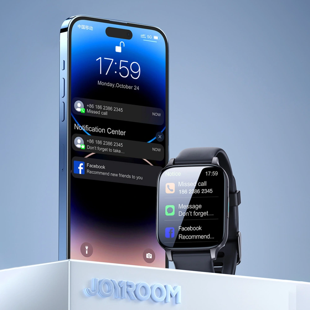 Hurtownia GSM - Smartwatch Joyroom Fit-Life Pro dunkelgrau (JR-FT3) - JYR596 - {ean13} - Hurt