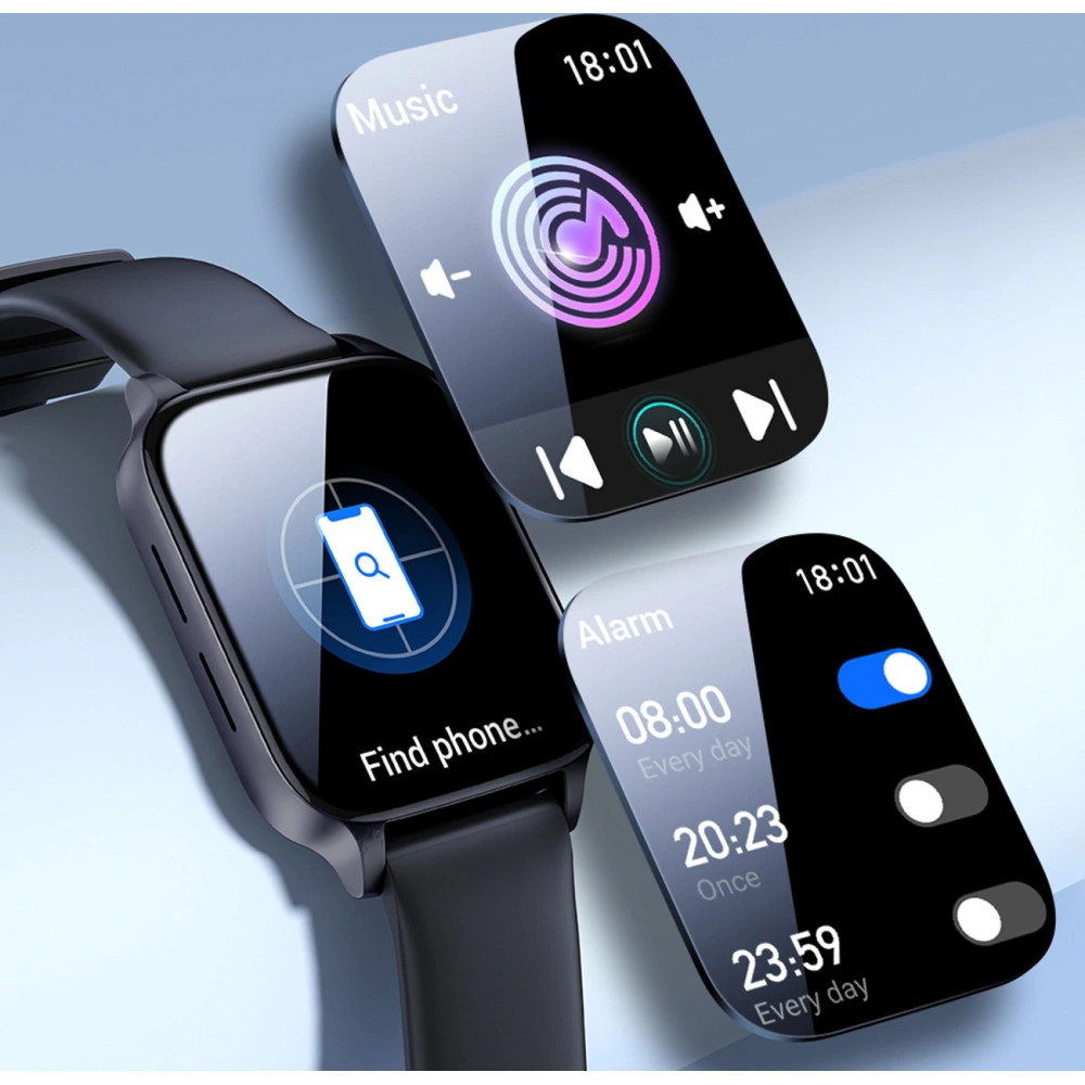 Hurtownia GSM - Smartwatch Joyroom Fit-Life Pro tmavě šedý (JR-FT3) - JYR596 - {ean13} - Hurt