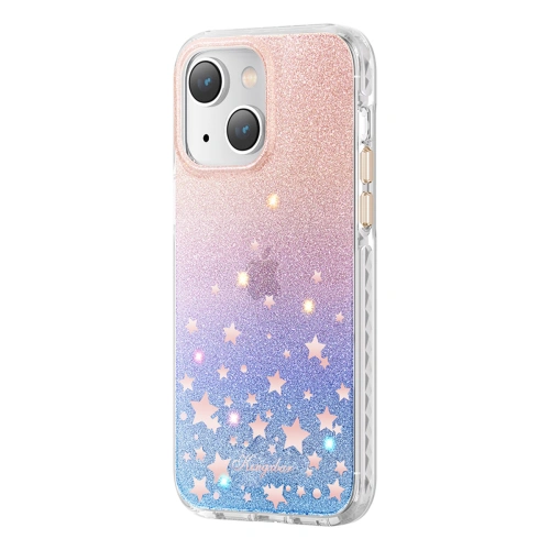 Etui Kingxbar Heart Star Apple iPhone 14 zodiac