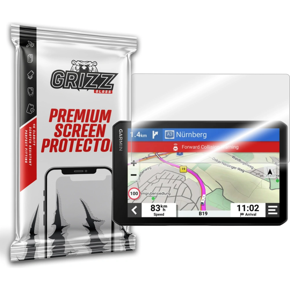 Sklářský hybrid GrizzGlass HybridGlass pro Garmin CamperCam 795