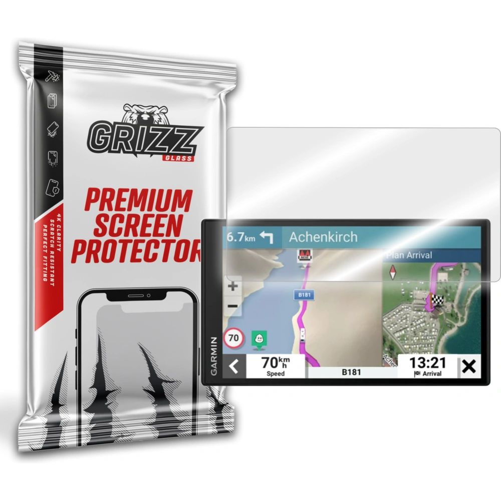 Hibrid üveg GrizzGlass HybridGlass a Garmin Camper 795-hez