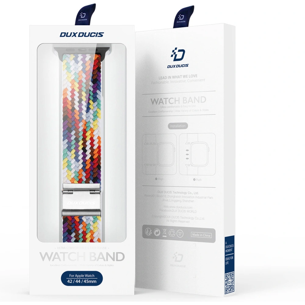 Hurtownia GSM - Pasek Dux Ducis Strap Mixture II Apple Watch 4/5/6/7/SE/8/9/10 40/41/42mm duhový - DDS1613 - {ean13} - Hurt