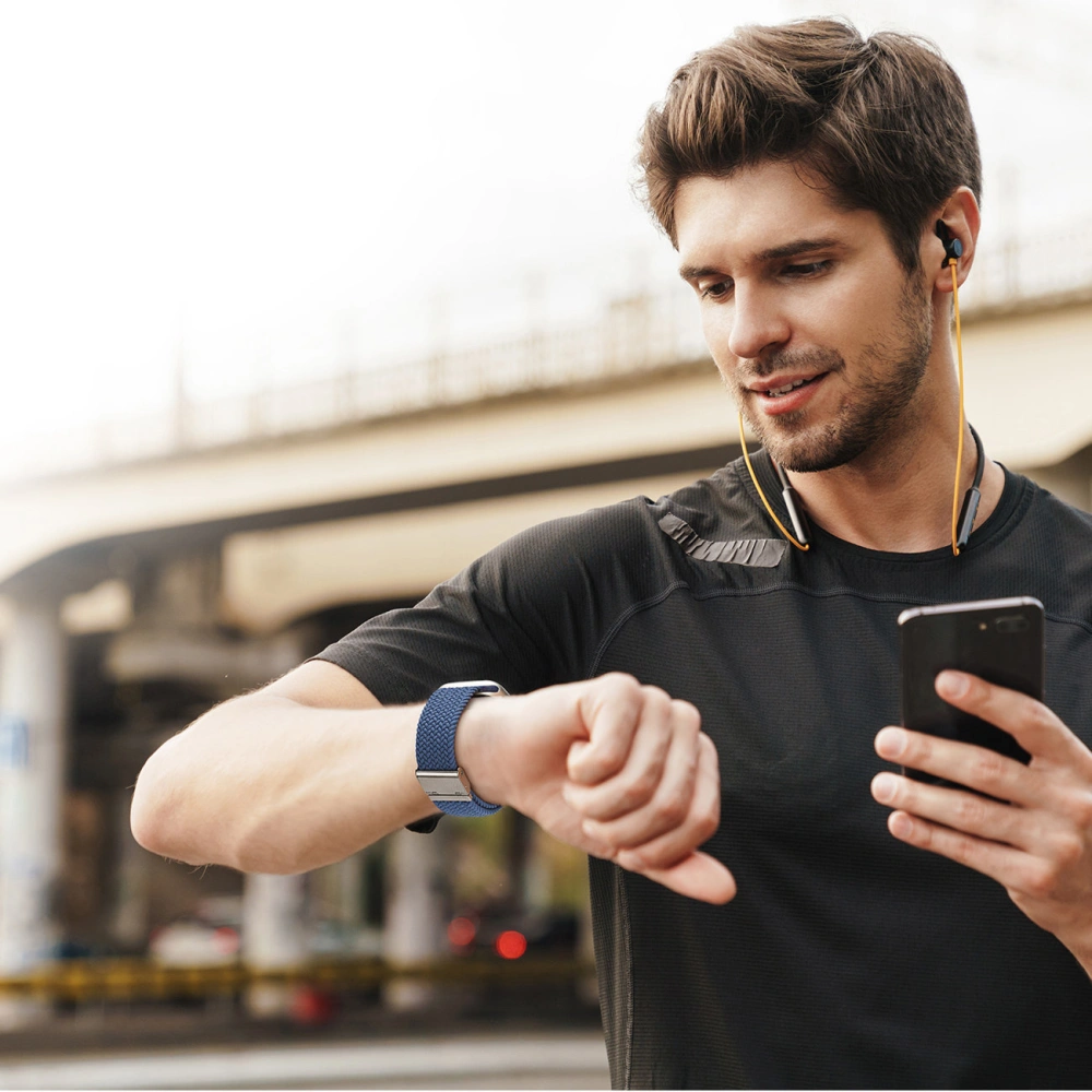 Hurtownia GSM - Dux Ducis Strap Mixture II Apple Watch 4/5/6/7/SE/8/9/10 40/41/42mm kék - DDS1615 - {ean13} - Hurt