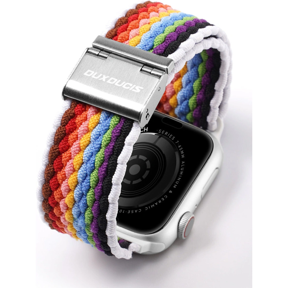 Hurtownia GSM - Pasek Dux Ducis Strap Mixture II Apple Watch 4/5/6/7/SE/8/9/10 40/41/42mm světlé pruhy - DDS1619 - {ean13} - Hurt