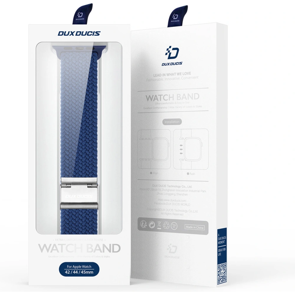 Wholesale Dux Ducis Strap Mixture II Apple Watch 4/5/6/7/SE/8/9/Ultra 44/45/49mm blue - DDS1622 - {ean13} - Hurt