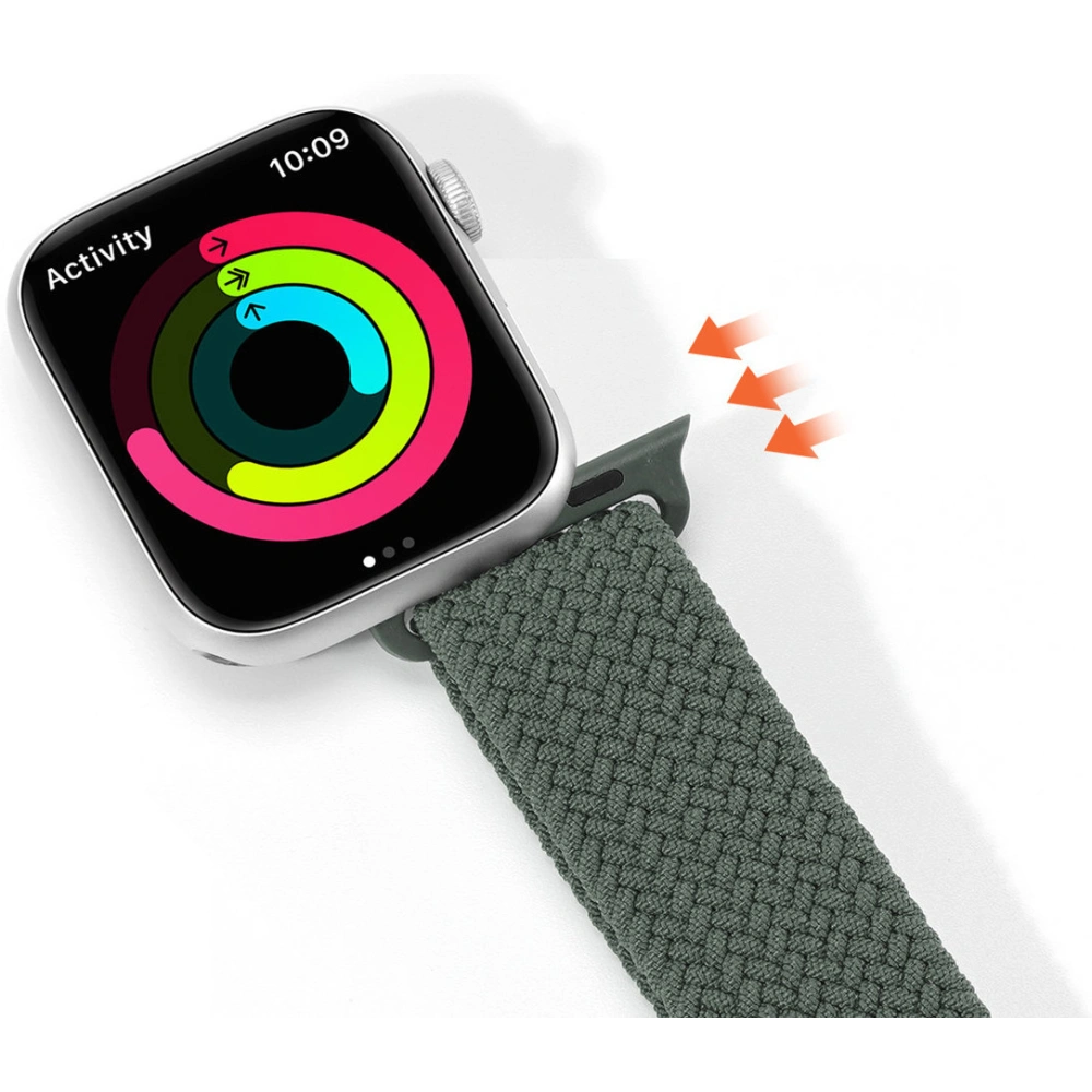 Hurtownia GSM - Dux Ducis Strap Mixture II Apple Watch 4/5/6/7/SE/8/9/Ultra 44/45/49mm olívazöld - DDS1624 - {ean13} - Hurt