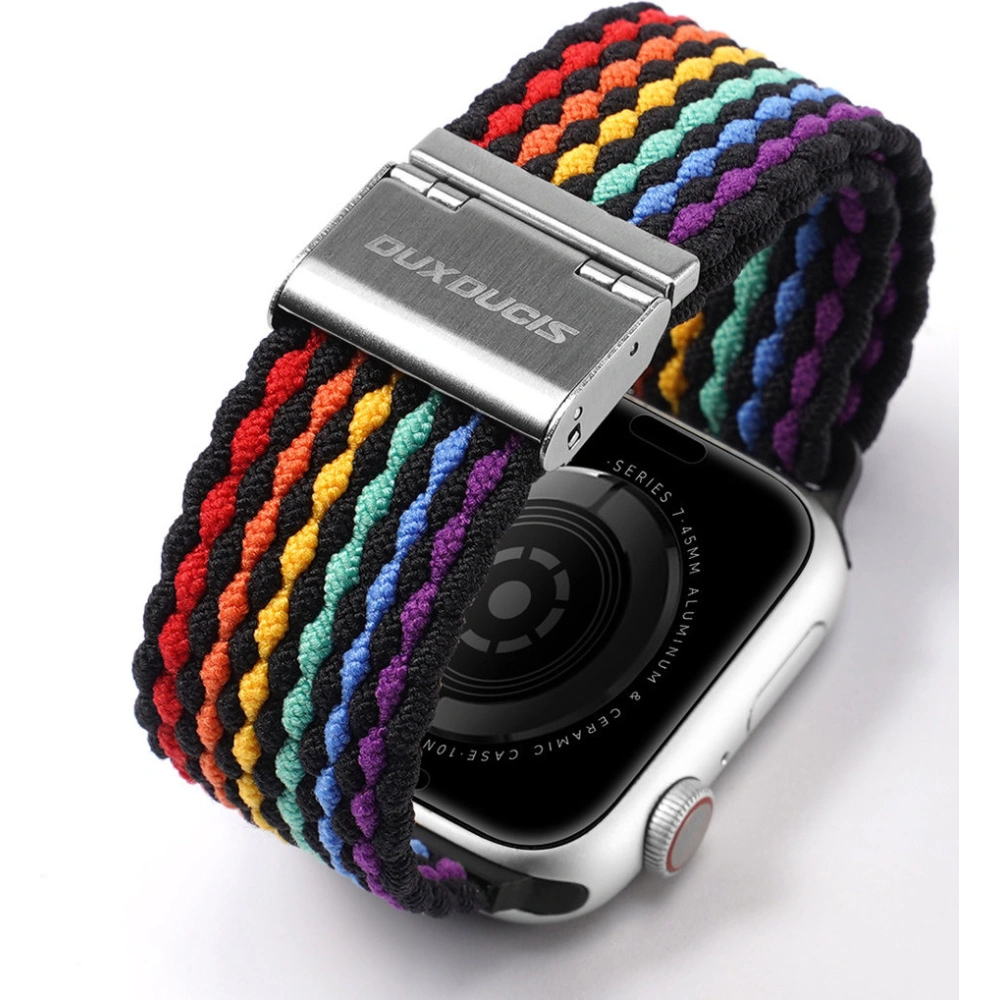 Hurtownia GSM - Dux Ducis Heveder Mixture II Apple Watch 4/5/6/7/SE/8/9/Ultra 44/45/49mm sötét csíkok - DDS1625 - {ean13} - Hurt
