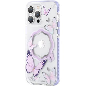 Hurtownia GSM - Etui Kingxbar Butterfly MagSafe Apple iPhone 14 Plus / 15 Plus fioletowe - KGX543 - {ean13} - Hurt