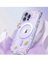 Hurtownia GSM - Case Kingxbar Flora MagSafe Apple iPhone 14 Pfingstrose - KGX549 - {ean13} - Hurt