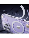 Hurtownia GSM - Etui Kingxbar Flora MagSafe Apple iPhone 14 peony - KGX549 - {ean13} - Hurt