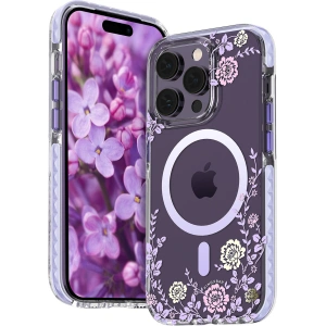 Hurtownia GSM - Etui Kingxbar Flora MagSafe Apple iPhone 14 Plus / 15 Plus peony - KGX555 - {ean13} - Hurt