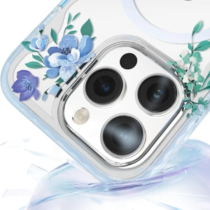 Hurtownia GSM - Etui Kingxbar Flora MagSafe Apple iPhone 14 Pro Max orhidee - KGX560 - {ean13} - Hurt