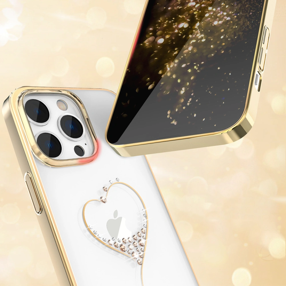 Hurtownia GSM - Etui Kingxbar Wish Apple iPhone 14 Pro zlaté - KGX564 - {ean13} - Hurt