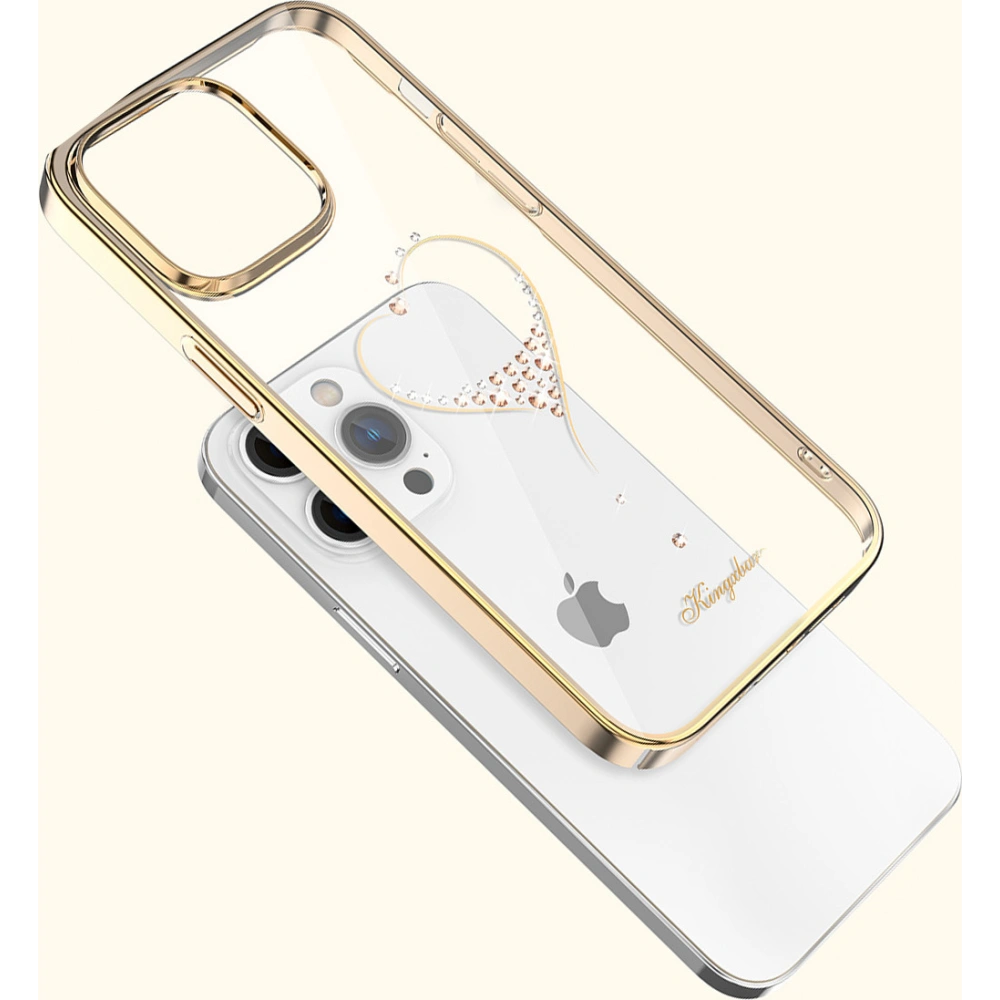 Hurtownia GSM - Etui Kingxbar Wish Apple iPhone 14 Pro zlaté - KGX564 - {ean13} - Hurt