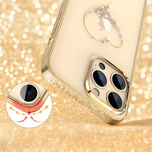 Hurtownia GSM - Etui Kingxbar Wish Apple iPhone 14 Plus / 15 Plus zlaté - KGX567 - {ean13} - Hurt