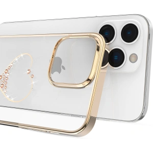 Hurtownia GSM - Etui Kingxbar Wish Apple iPhone 14 Plus / 15 Plus zlaté - KGX567 - {ean13} - Hurt