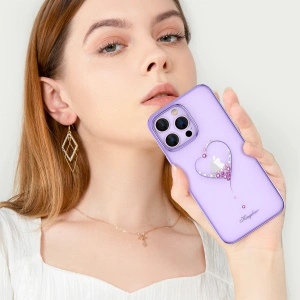 Hurtownia GSM - Etui Kingxbar Wish Apple iPhone 14 Plus / 15 Plus fialové - KGX569 - {ean13} - Hurt
