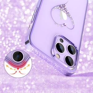 Hurtownia GSM - Etui Kingxbar Wish Apple iPhone 14 Plus / 15 Plus fialové - KGX569 - {ean13} - Hurt