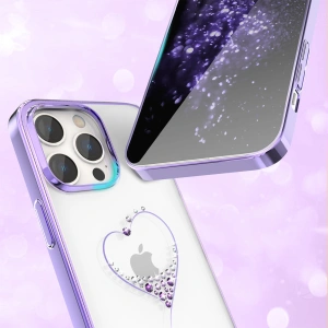 Hurtownia GSM - Etui Kingxbar Wish Apple iPhone 14 Plus / 15 Plus fialové - KGX569 - {ean13} - Hurt