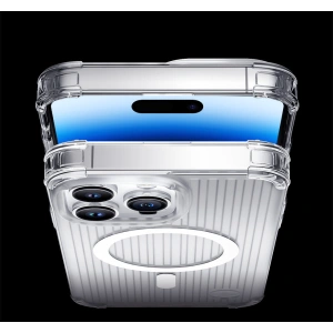Hurtownia GSM - Etui Kingxbar PQY Go Out MagSafe Apple iPhone 14 laserová barva - KGX574 - {ean13} - Hurt