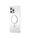 Etui Kingxbar PQY Go Out MagSafe Apple iPhone 14 ezüst