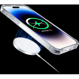 Hurtownia GSM - Etui Kingxbar PQY Go Out MagSafe Apple iPhone 14 stříbrné - KGX575 - {ean13} - Hurt