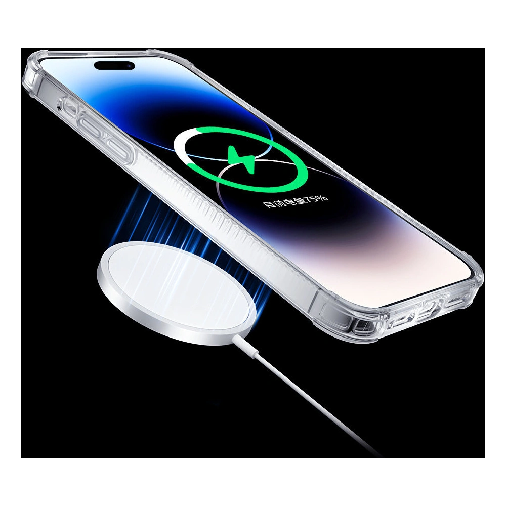 Hurtownia GSM - Etui Kingxbar PQY Go Out MagSafe Apple iPhone 14 ezüst - KGX575 - {ean13} - Hurt