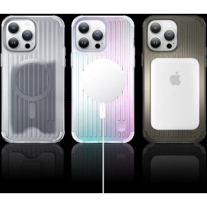 Hurtownia GSM - Etui Kingxbar PQY Go Out MagSafe Apple iPhone 14 Plus / 15 Plus černé - KGX579 - {ean13} - Hurt