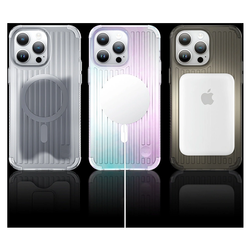 Hurtownia GSM - Etui Kingxbar PQY Go Out MagSafe Apple iPhone 14 Plus / 15 Plus černé - KGX579 - {ean13} - Hurt