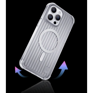 Hurtownia GSM - Etui Kingxbar PQY Go Out MagSafe Apple iPhone 14 Plus / 15 Plus laser barva - KGX580 - {ean13} - Hurt