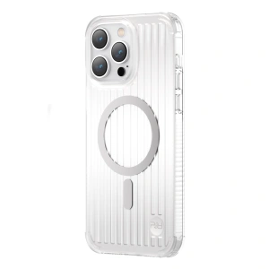 Hurtownia GSM - Etui Kingxbar PQY Go Out MagSafe Apple iPhone 14 Plus / 15 Plus stříbrné - KGX581 - {ean13} - Hurt