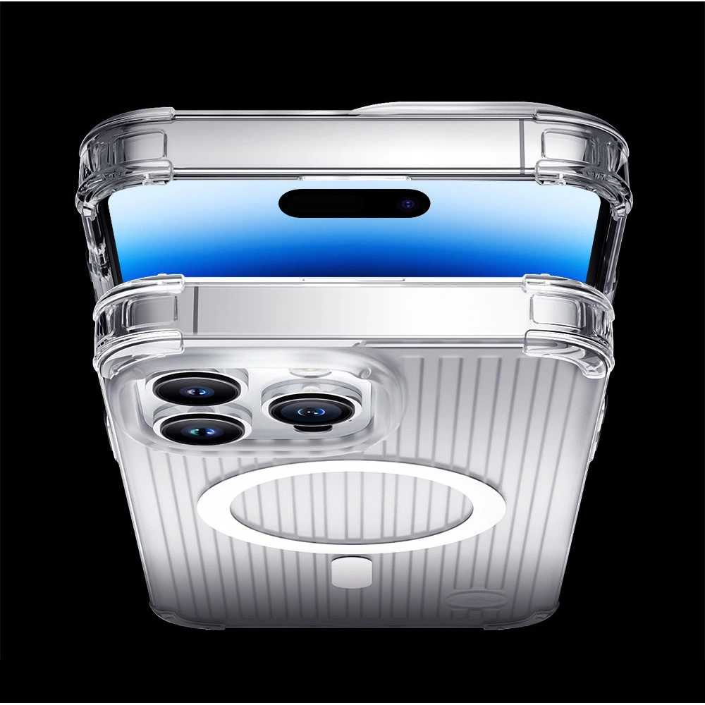 Wholesale Kingxbar PQY Go Out MagSafe Apple iPhone 14 Plus / 15 Plus silver - KGX581 - {ean13} - Hurt