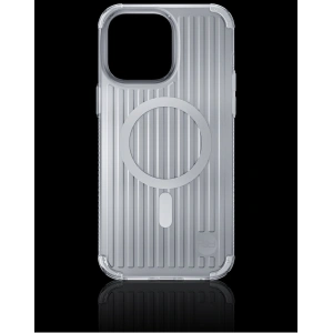 Hurtownia GSM - Etui Kingxbar PQY Go Out MagSafe Apple iPhone 14 Plus / 15 Plus stříbrné - KGX581 - {ean13} - Hurt