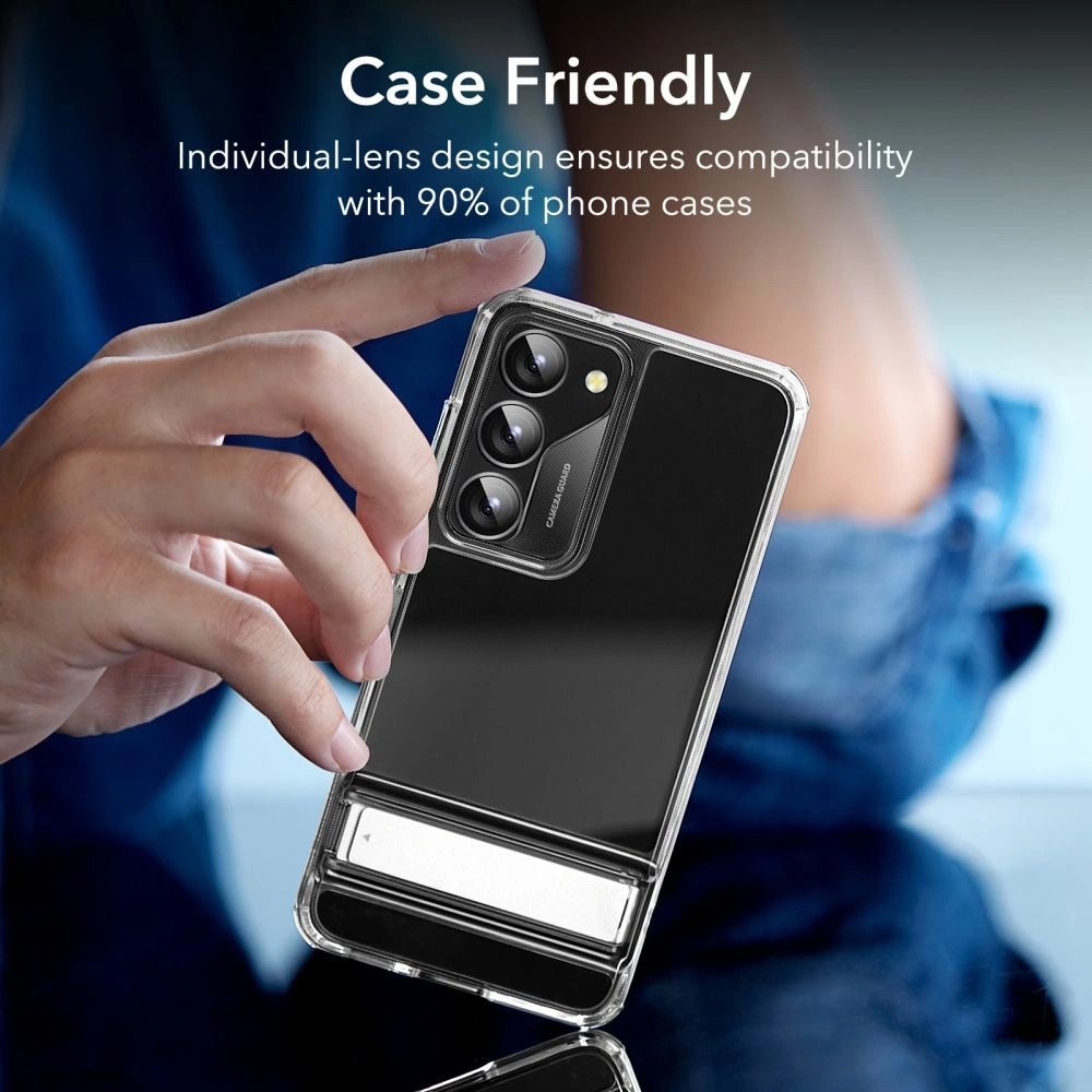 Hurtownia GSM - Sticlă securizată pentru aparat ESR Camera Lens Samsung Galaxy S23/S23+ Plus Negru - ESR642 - {ean13} - Hurt
