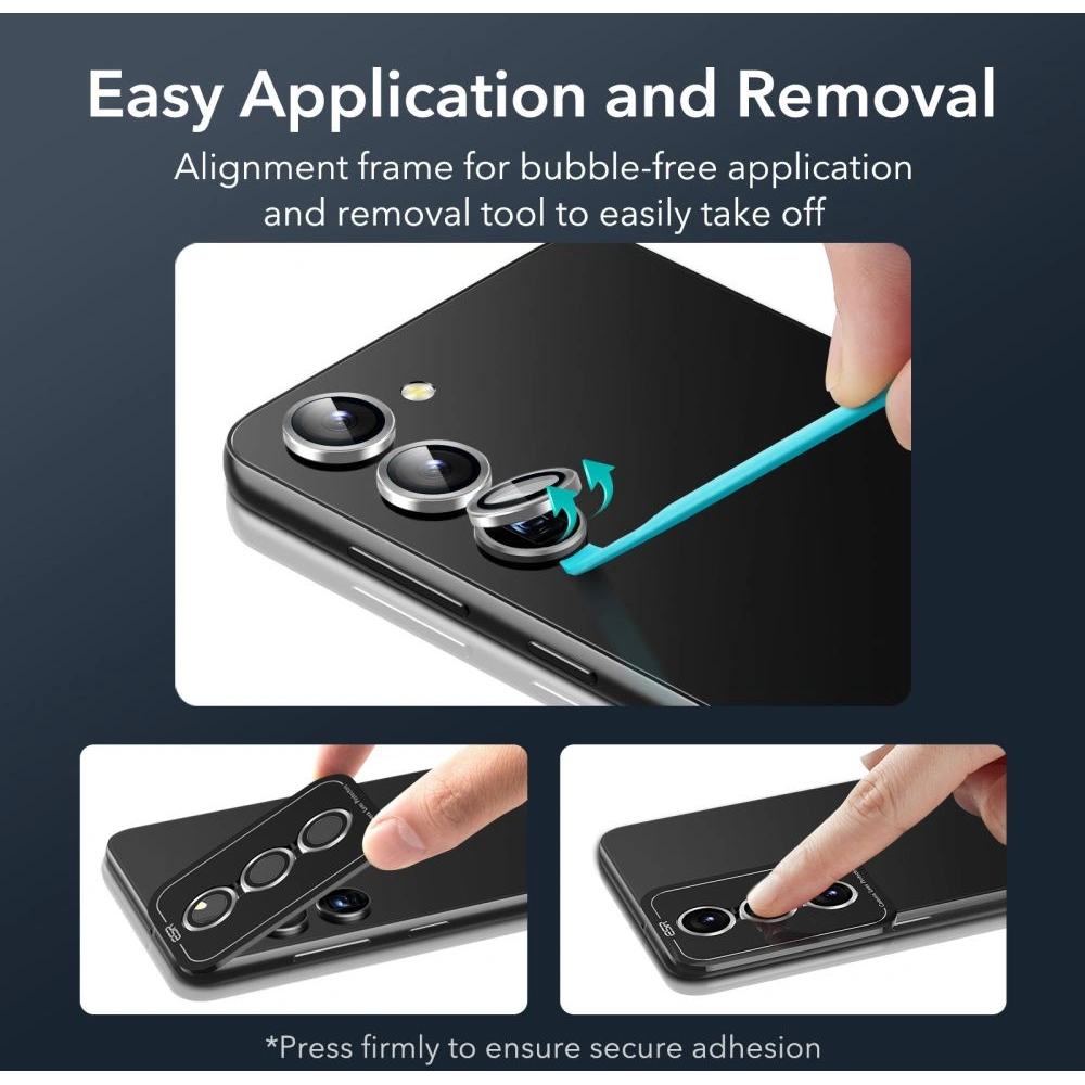 Wholesale ESR Camera Lens Samsung Galaxy S23/S23+ Plus Silver - ESR643 - {ean13} - Hurt